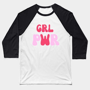 GRL PWR - Celebrate Women Baseball T-Shirt